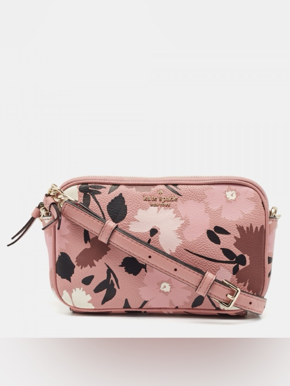 Kate Spade Briar Lane Gala Floral Kendall Crossbody Pink Floral Bag